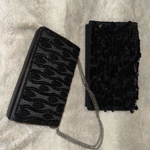 Elegant Black Evening Clutch